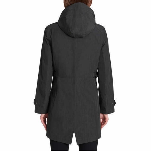 Kirkland Dark Grey Signature Trench Coat Jacket - Picture 5 of 7